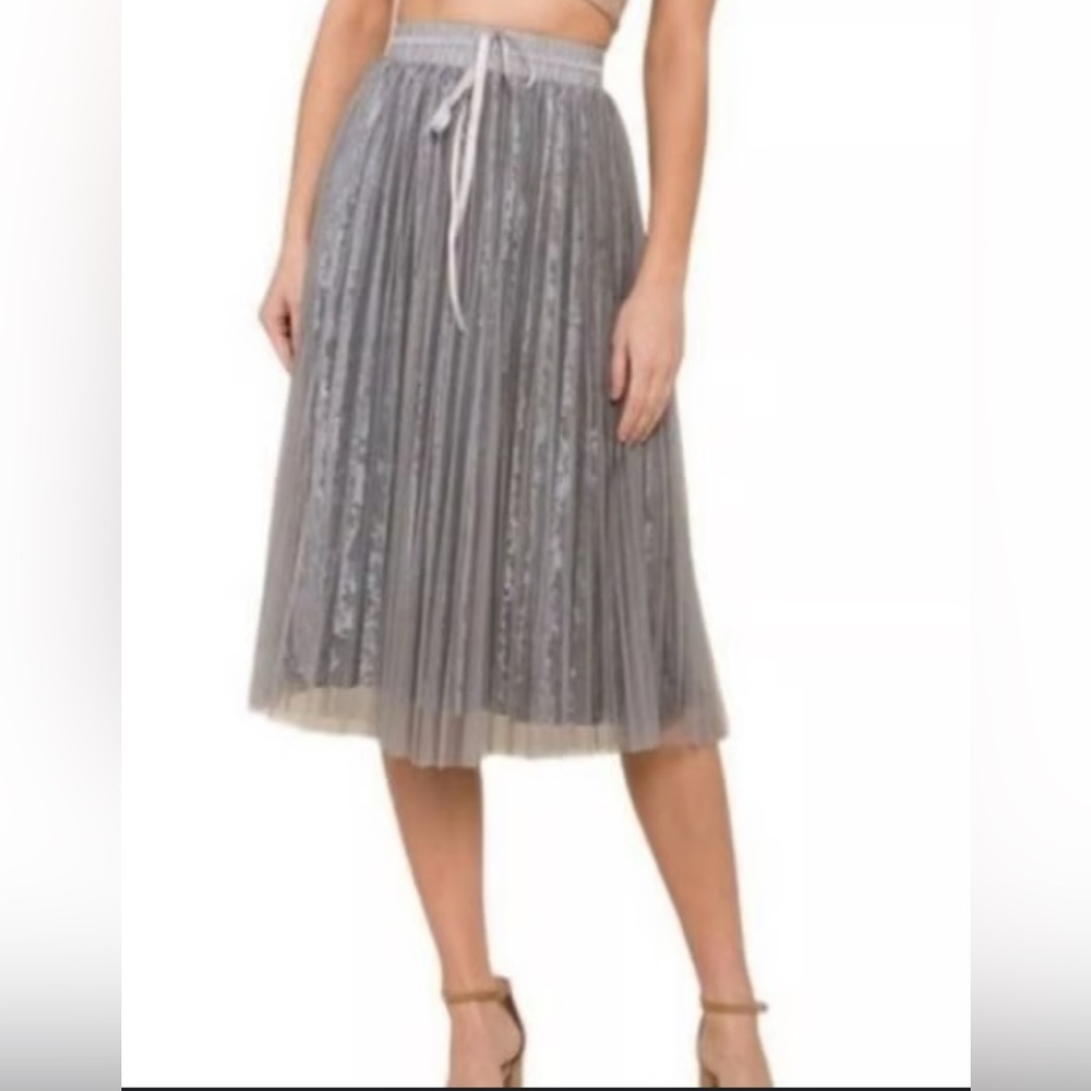 Raga Anthropologie Breeze Pleated Skirt